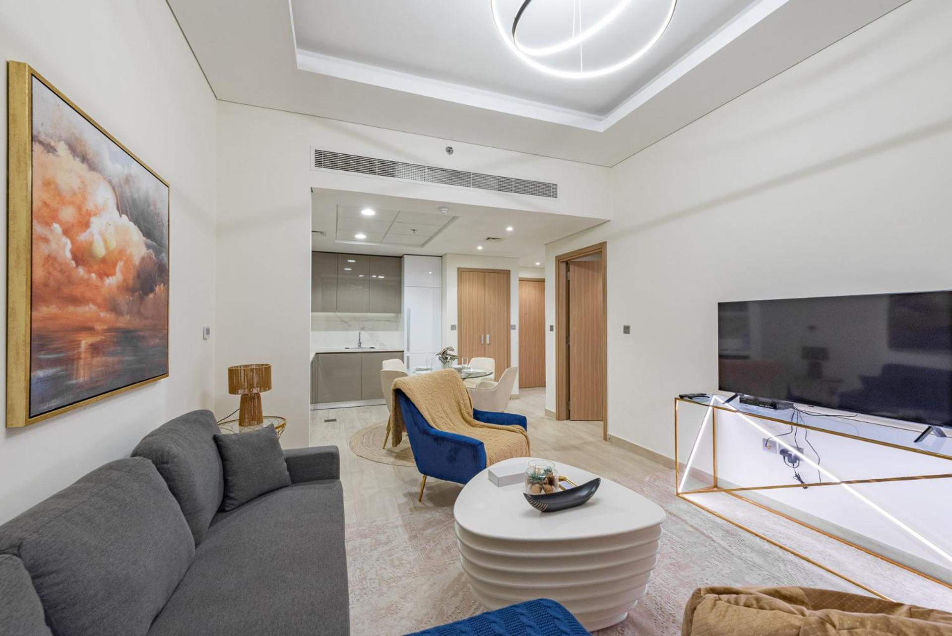 דירות דובאי Cozy & Convenient 1Br Haven In Al Jaddaf מראה חיצוני תמונה