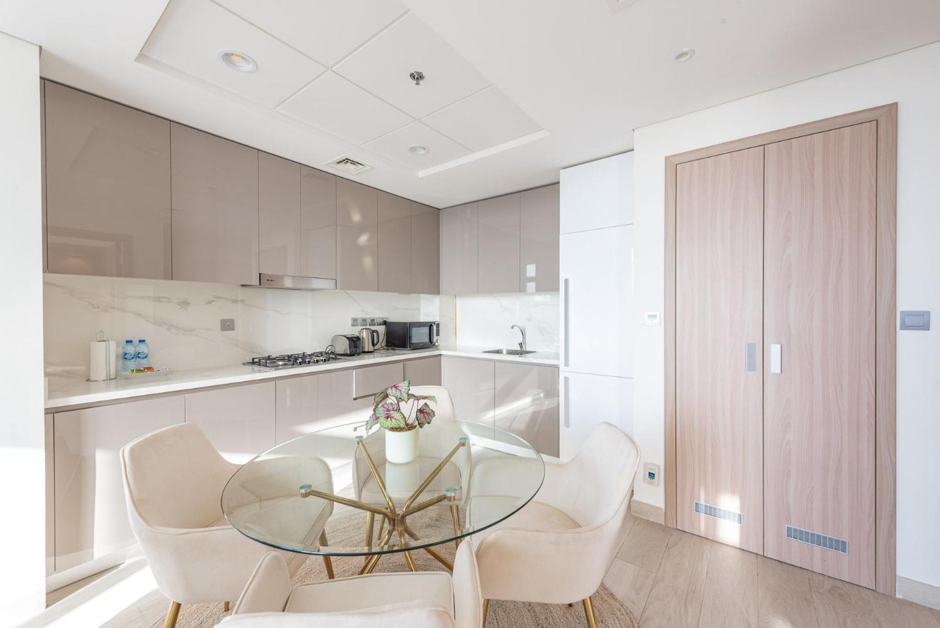 דירות דובאי Cozy & Convenient 1Br Haven In Al Jaddaf מראה חיצוני תמונה